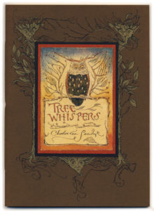 Collecting Charles van Sandwyk Artist Books, 2008-present 2016 CVS Tree Whispers 1