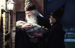 harry potter postcards dumbledore