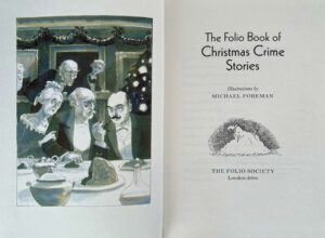 The Folio Society's Agatha Christie Books FS christie christmas crime fp2