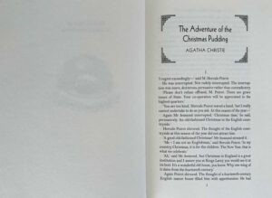The Folio Society's Agatha Christie Books FS christie xmas pudding christmas int