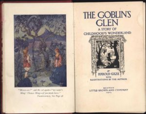 Harold Gaze Goblins Glen 1st ed title page