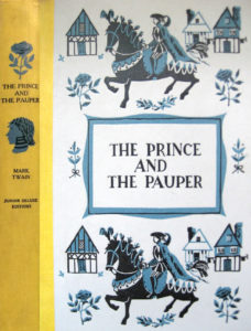JDE Prince and the Pauper FULL yellow blue cover