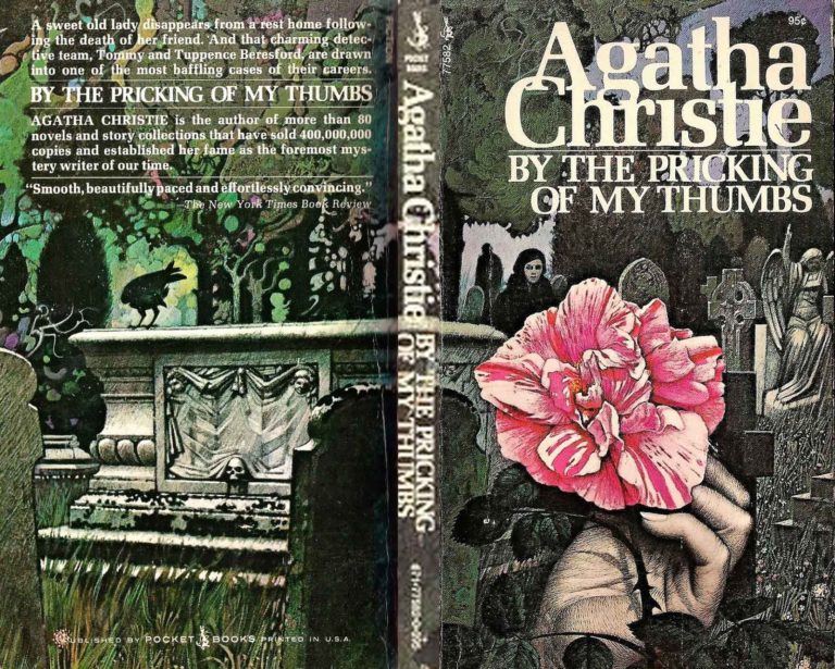 Agatha Christie Tom Adams BY the pricking of my thumbs 2 Pocket Books sm