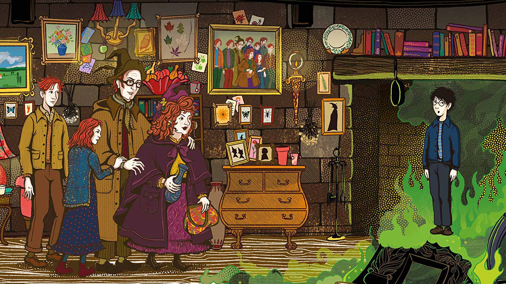 Sneak Peek Into Minalima S Illustrated Harry Potter And The Chamber Of Secrets Beautiful Books