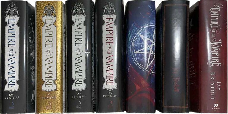 Empire of the Vampire - special editions roundup empire of the vampire spines