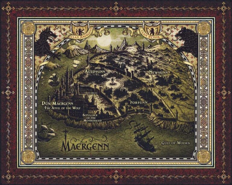 Empire of the Vampire - special editions roundup virginia allyn empire of the damned jay kristoff maergenn map