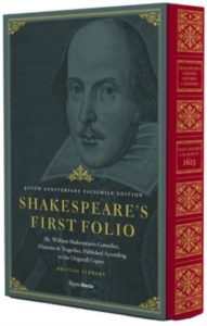 shakespeares first folio 400 anniversary