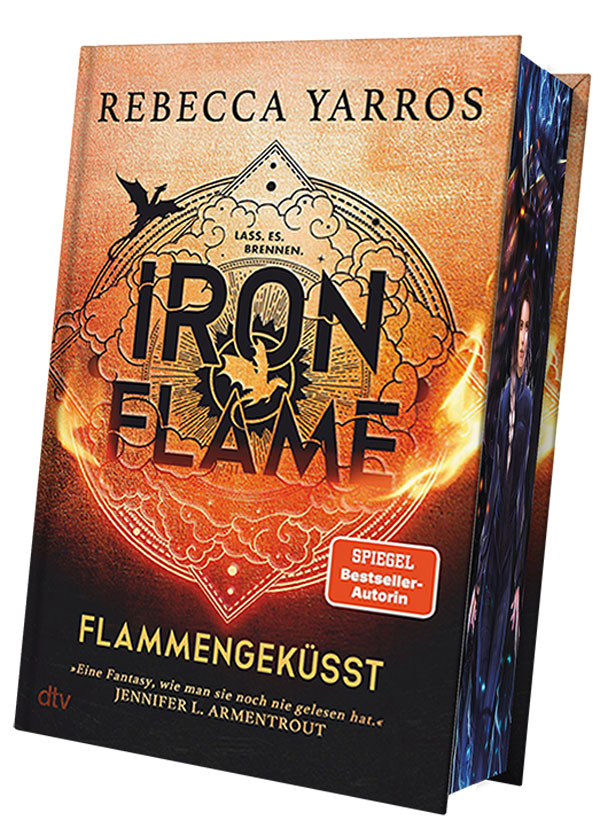 IRON FLAME UK Edition Rebecca Yarros Painted Edges Special Edition