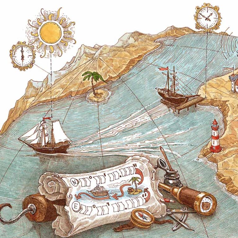 book civilization treasure map