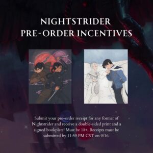 Nightstrider Sophia Slade incentive