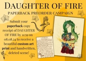 daughter of fire incentive