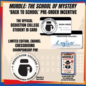 Murdle The School of Mystery Square Preorder Campaign Limited Text