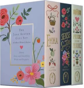 puffin in bloom austen gift set