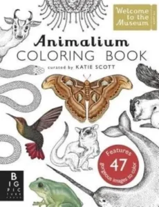 animalium coloring book 2017 9780763695552