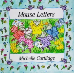 Mini Mice of Mousehole - Removable Letters mouse letters michelle cartlidge