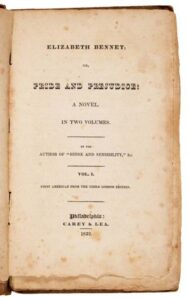 Pride and Prejudice | Beautiful Editions & Collector's Guide pride prejudice jane austen carey lea 1832 tp