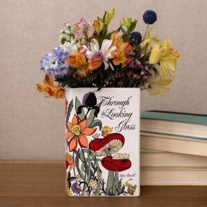 Alice in Wonderland | Illustrated Bibliography (Spinoffs, Gifts & Games) steel mill alice looking glass vase