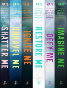 Special Edition Books - June 2026 mafi shatter me spines PB26