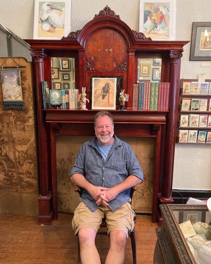 Collecting Charles van Sandwyk Artist Books cvs in his shop