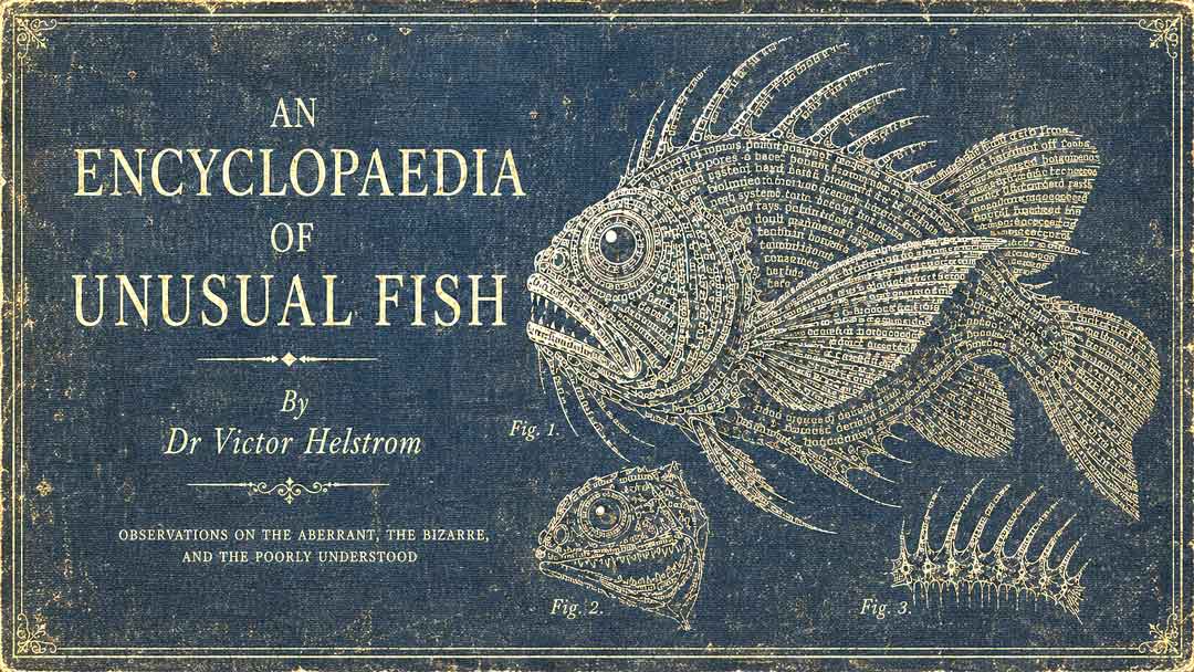 The Raw Shark Texts ARG: Alternate Reality Game Encyclopaedia of Unusual Fish header image
